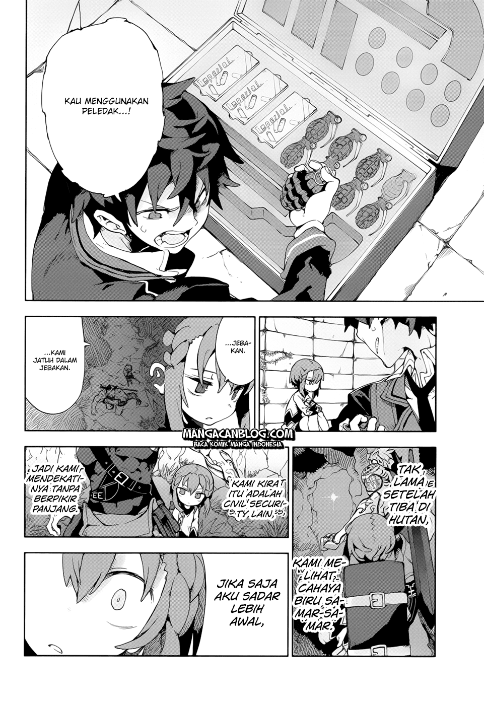 Black Bullet Chapter 11 Gambar 9