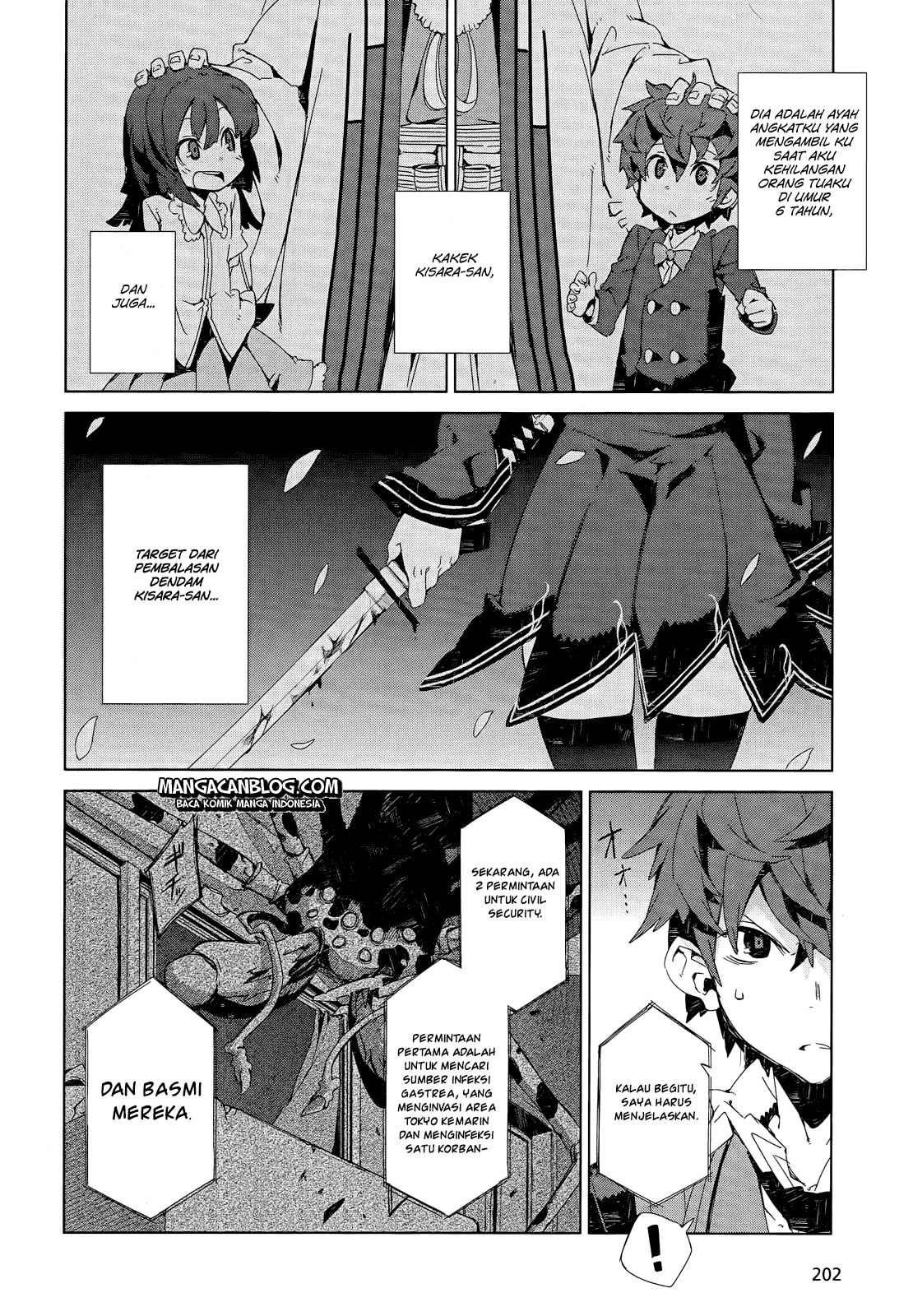 Black Bullet Chapter 5 Gambar 11