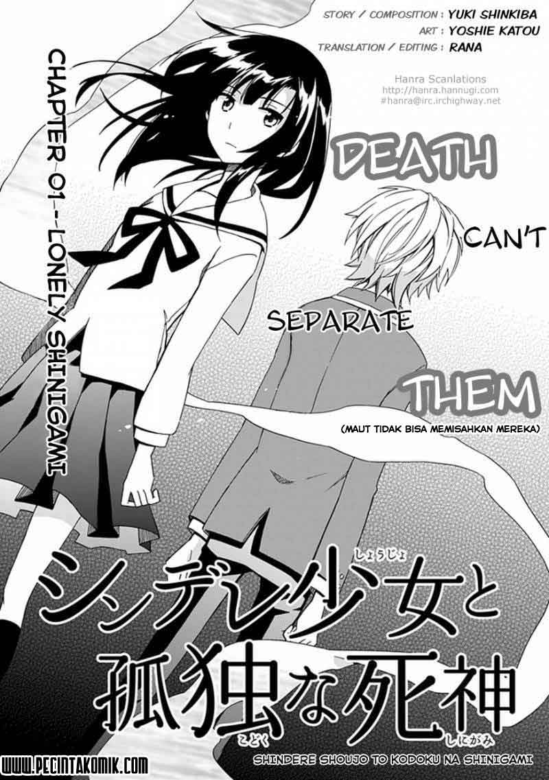 Shindere Shoujo to Kodoku na Shinigami Chapter 1 Gambar 4