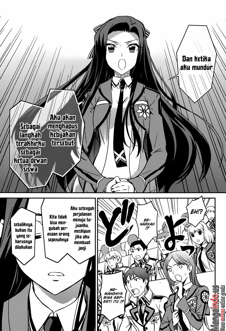 Mahouka Koukou No Rettousei Chapter 16 Gambar 22