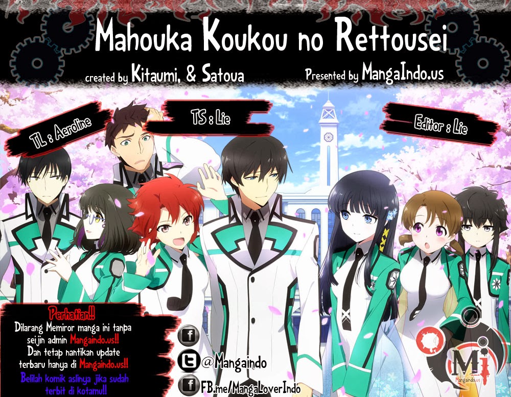 Baca Komik Mahouka Koukou No Rettousei Chapter 13 Gambar 1