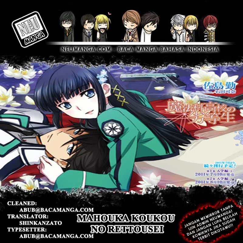 Baca Komik Mahouka Koukou No Rettousei Chapter 10 Gambar 1