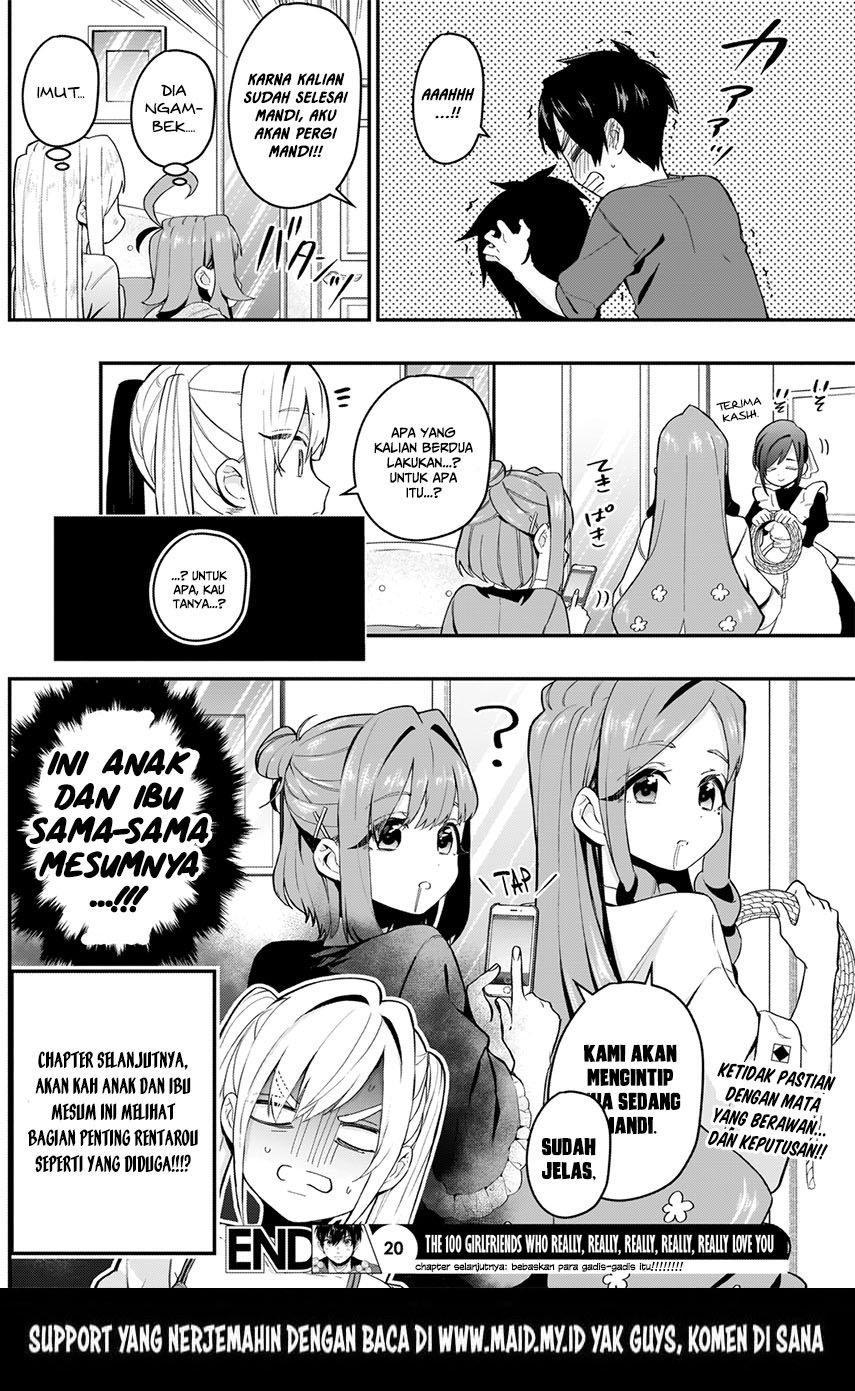 Kimi no Koto ga Dai Dai Dai Dai Daisuki na 100-ri no Kanojo Chapter 20 Gambar 22