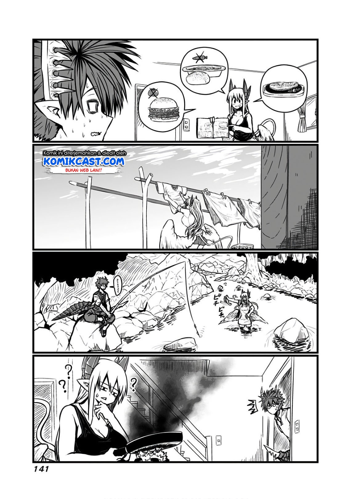 Musuko ga Kawaikute Shikataganai Mazoku no Hahaoya Chapter 116 Gambar 6