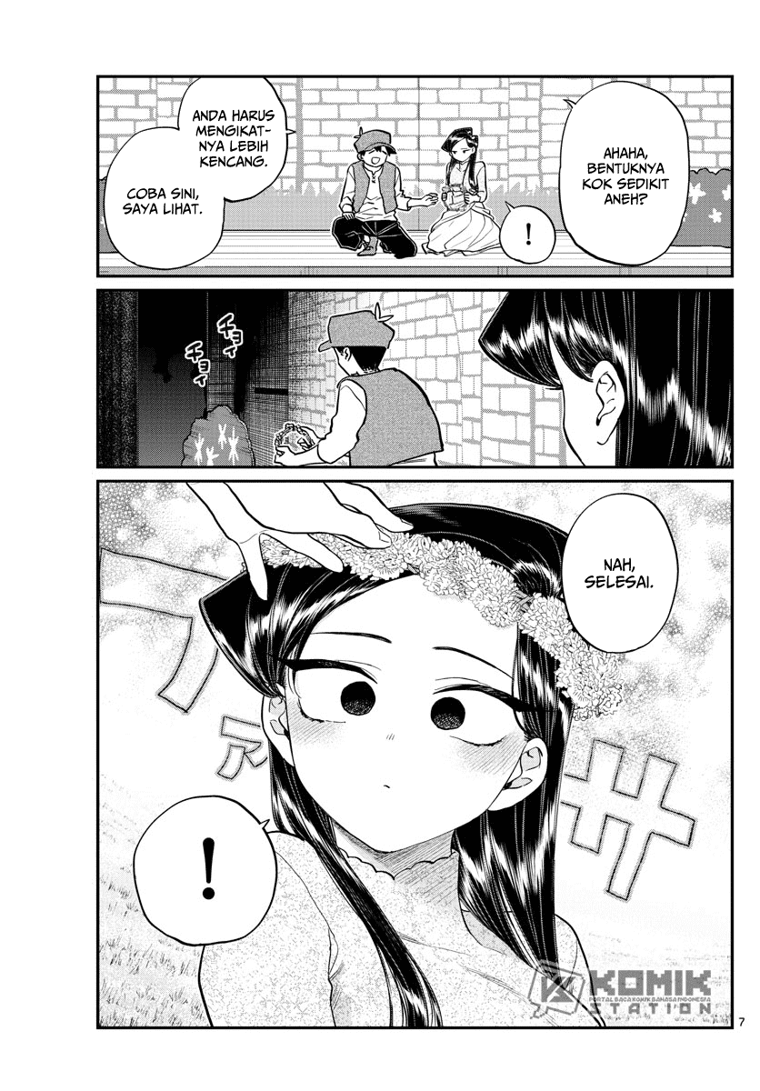 Komi-san wa Komyushou Desu Chapter 223 Gambar 9