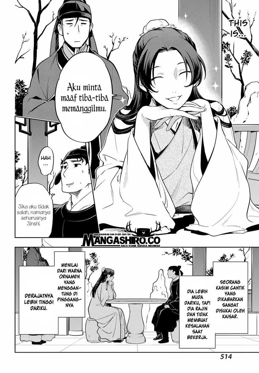 Kusuriya no Hitorigoto Chapter 36 Gambar 23