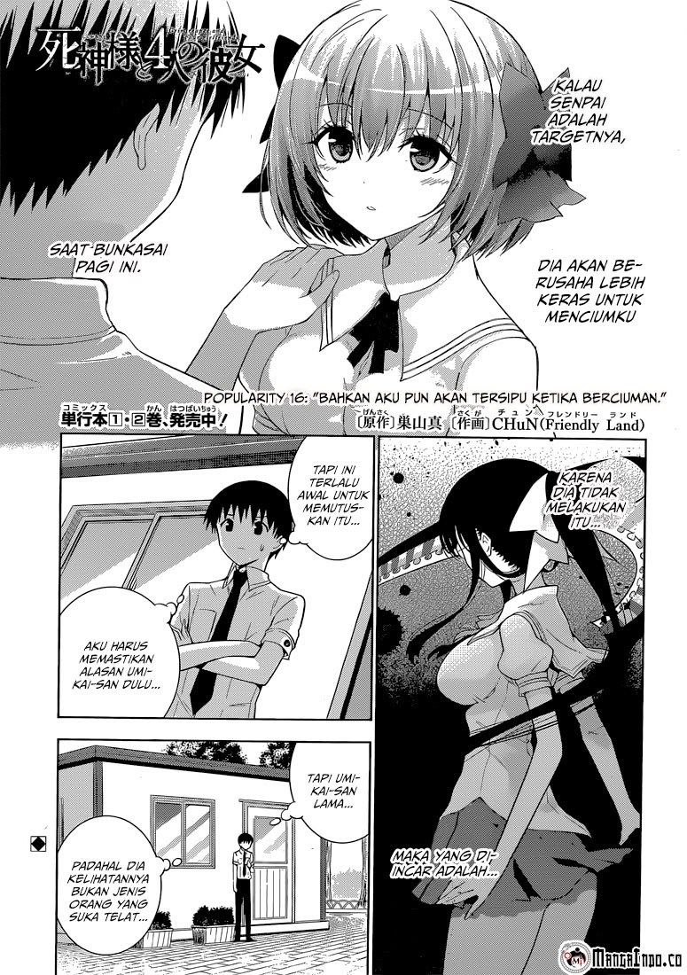 Baca Komik Shinigami-sama to 4 nin no Kanojo Chapter 16 Gambar 1
