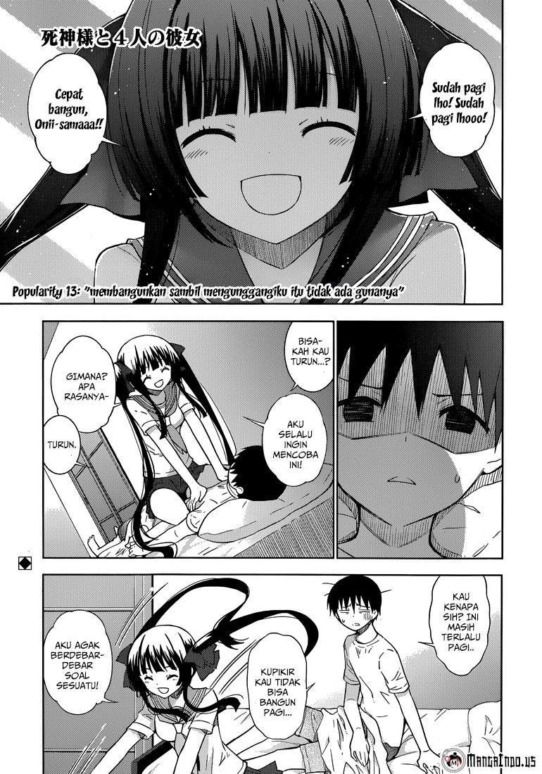 Baca Manga Shinigami-sama to 4 nin no Kanojo Chapter 13 Gambar 2