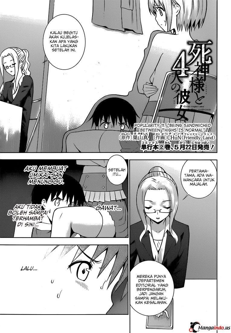 Baca Manga Shinigami-sama to 4 nin no Kanojo Chapter 11 Gambar 2