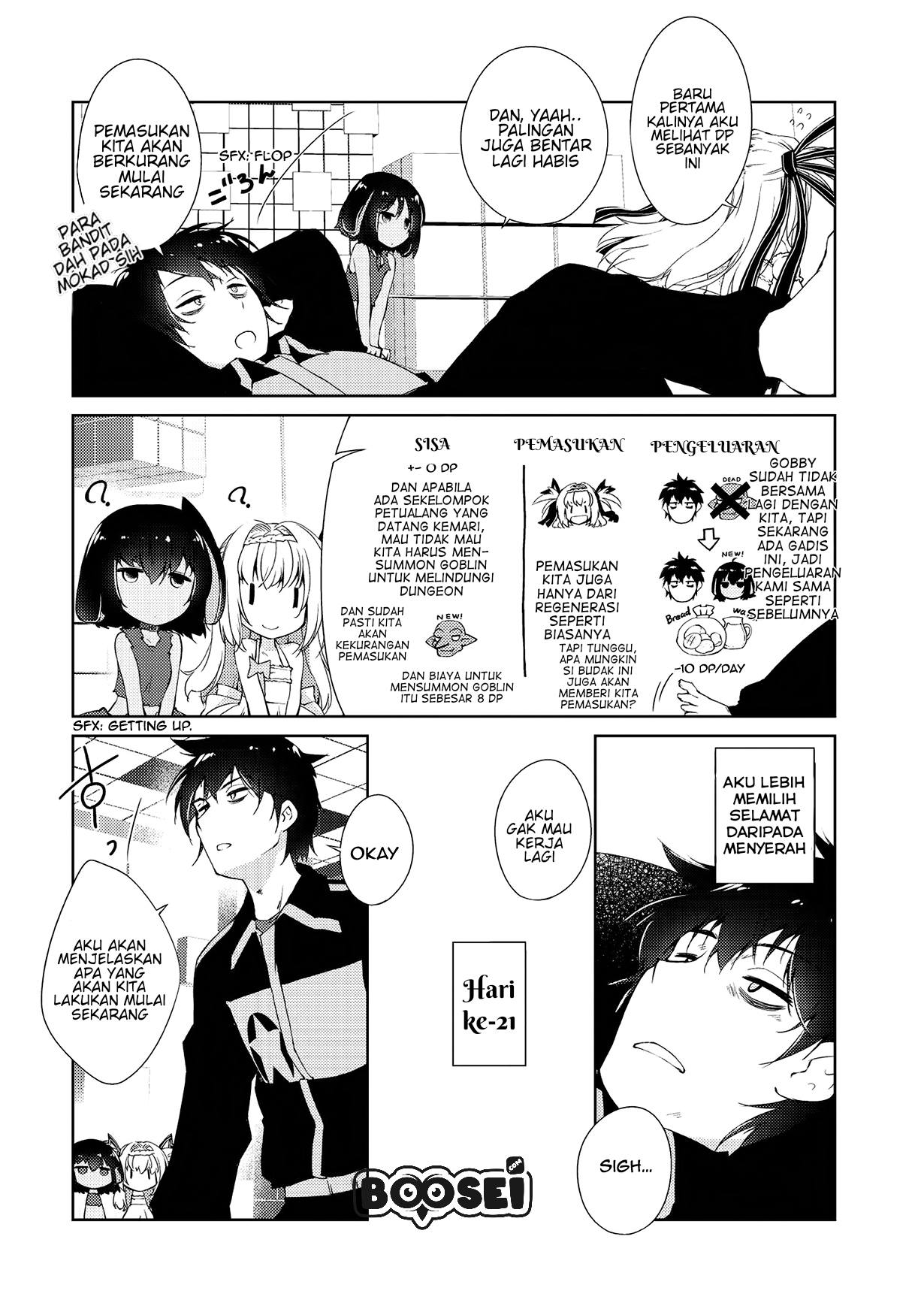 Zettai ni Hatarakitakunai Dungeon Master ga Damin wo Musaboru made Chapter 3 Gambar 11