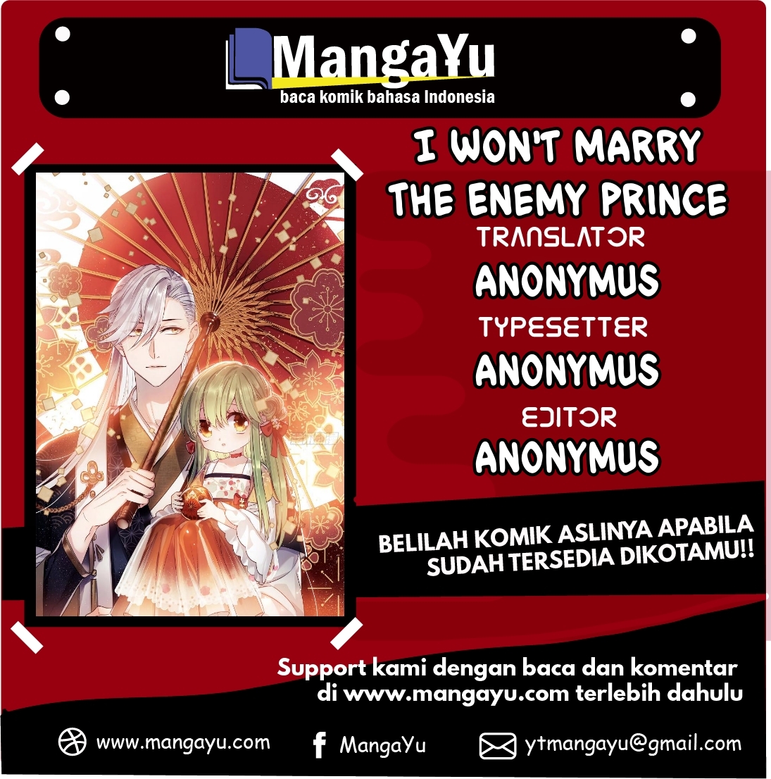 Baca Komik I Won’t Marry The Enemy Prince Chapter 4 Gambar 1