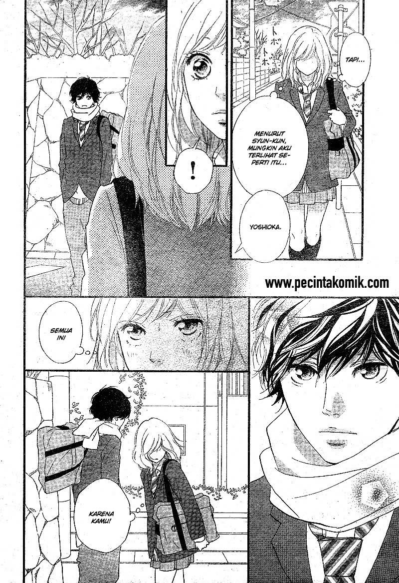 Ao Haru Ride Chapter 44 Gambar 33