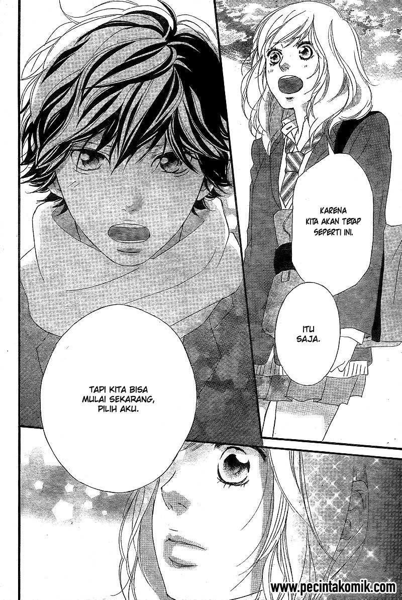 Ao Haru Ride Chapter 44 Gambar 37