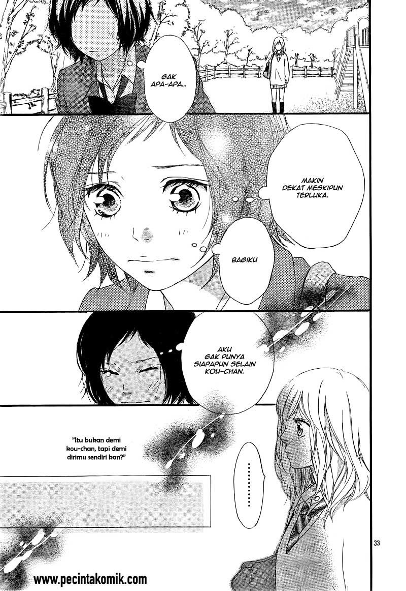 Ao Haru Ride Chapter 25 Gambar 34