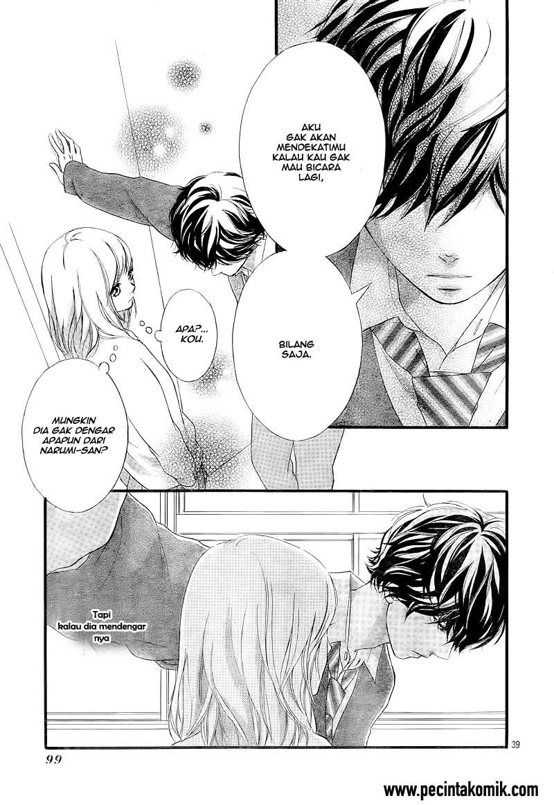 Ao Haru Ride Chapter 25 Gambar 40