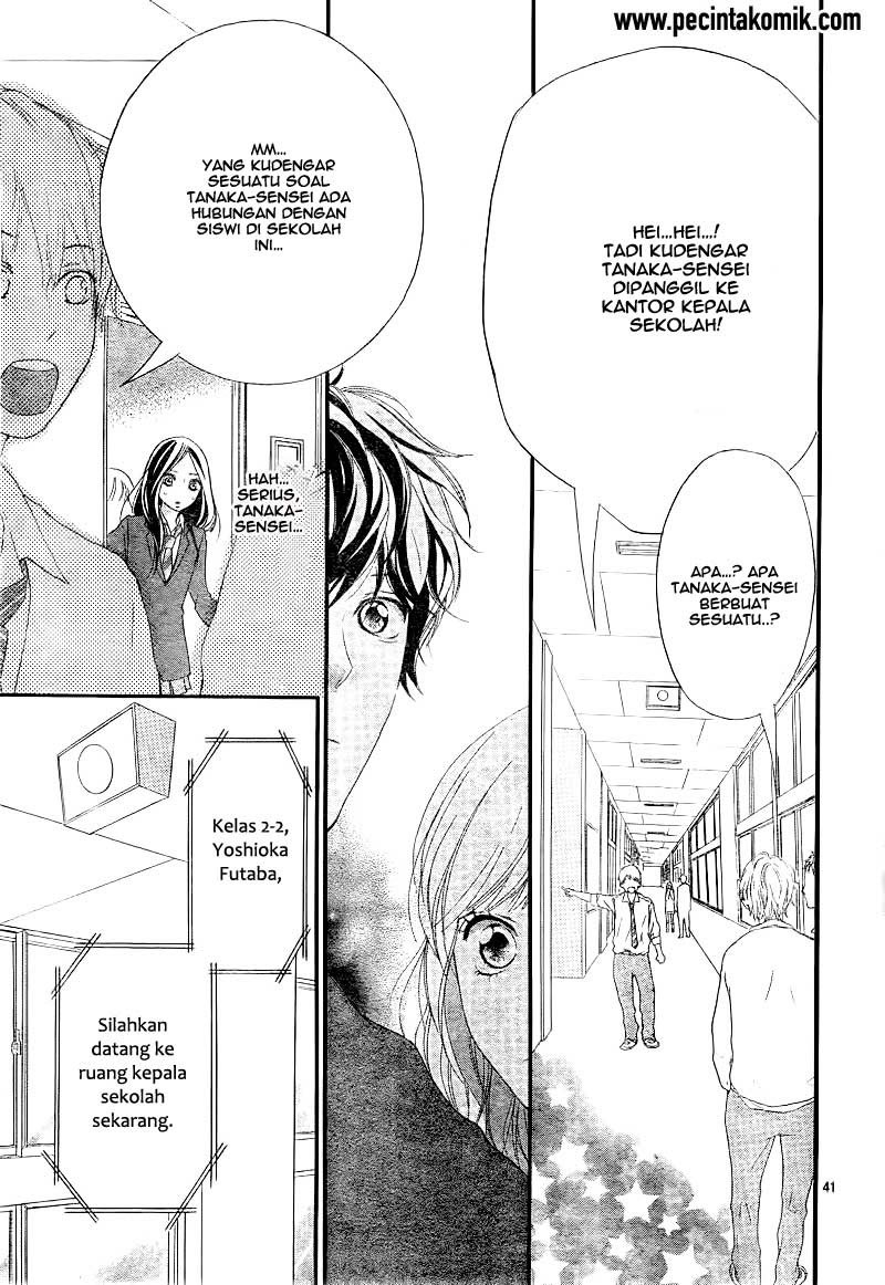 Ao Haru Ride Chapter 25 Gambar 42