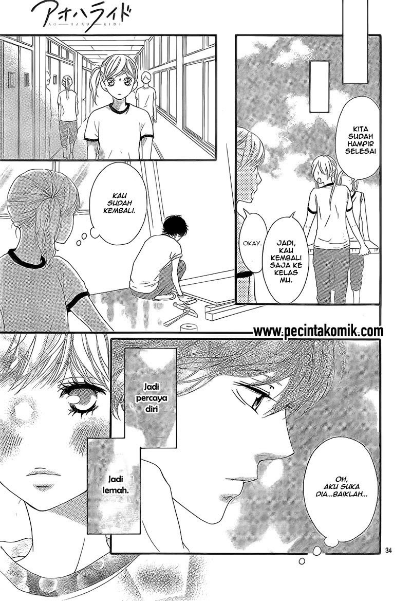 Ao Haru Ride Chapter 19 Gambar 35