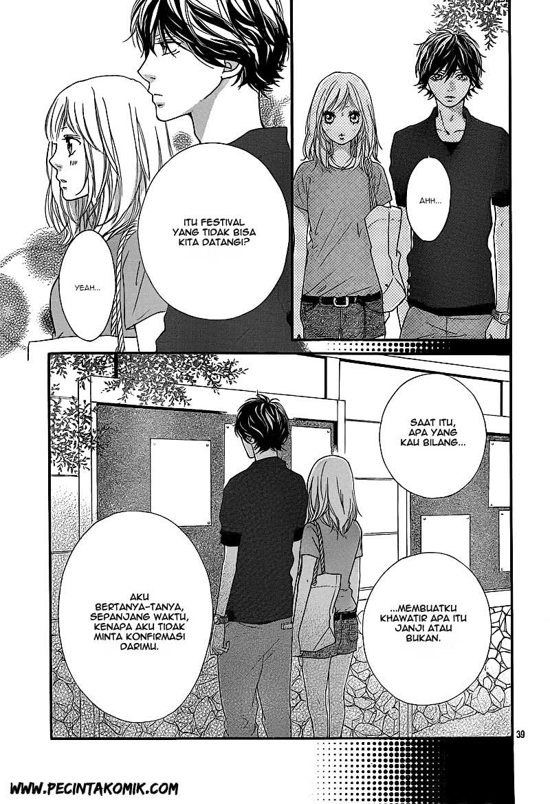 Ao Haru Ride Chapter 15 Gambar 40