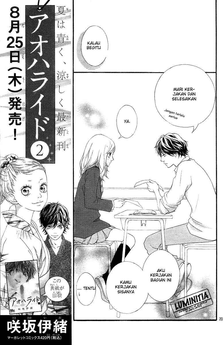 Ao Haru Ride Chapter 8 Gambar 20