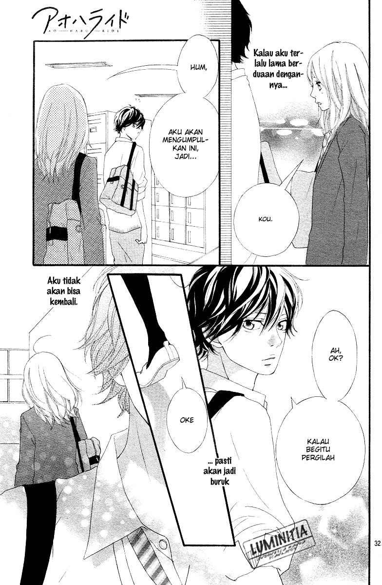 Ao Haru Ride Chapter 8 Gambar 32