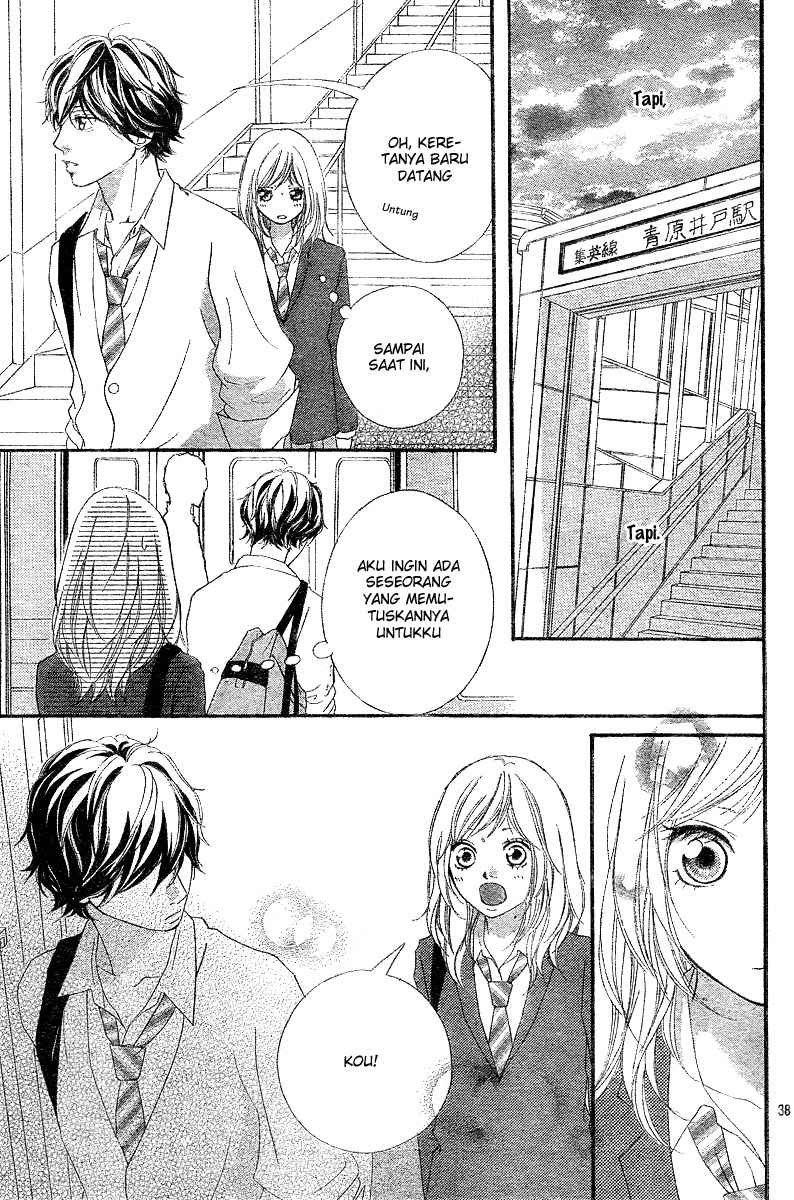 Ao Haru Ride Chapter 8 Gambar 38