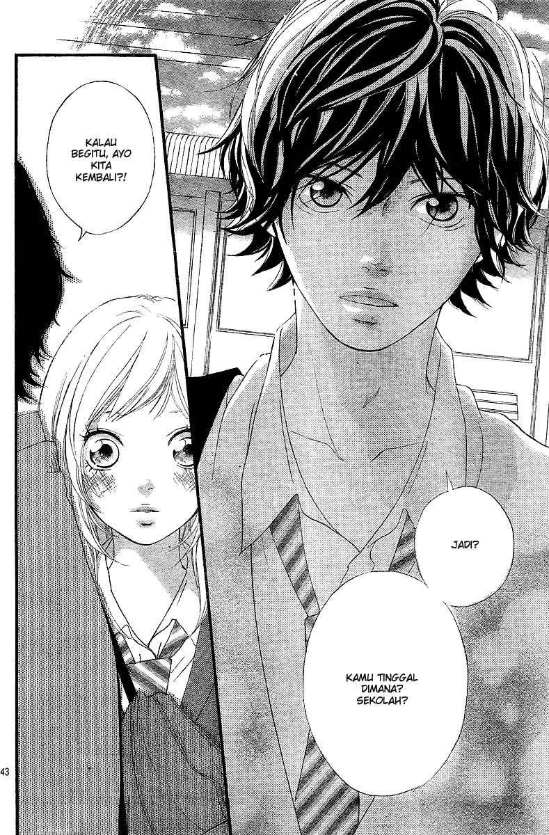 Ao Haru Ride Chapter 8 Gambar 43