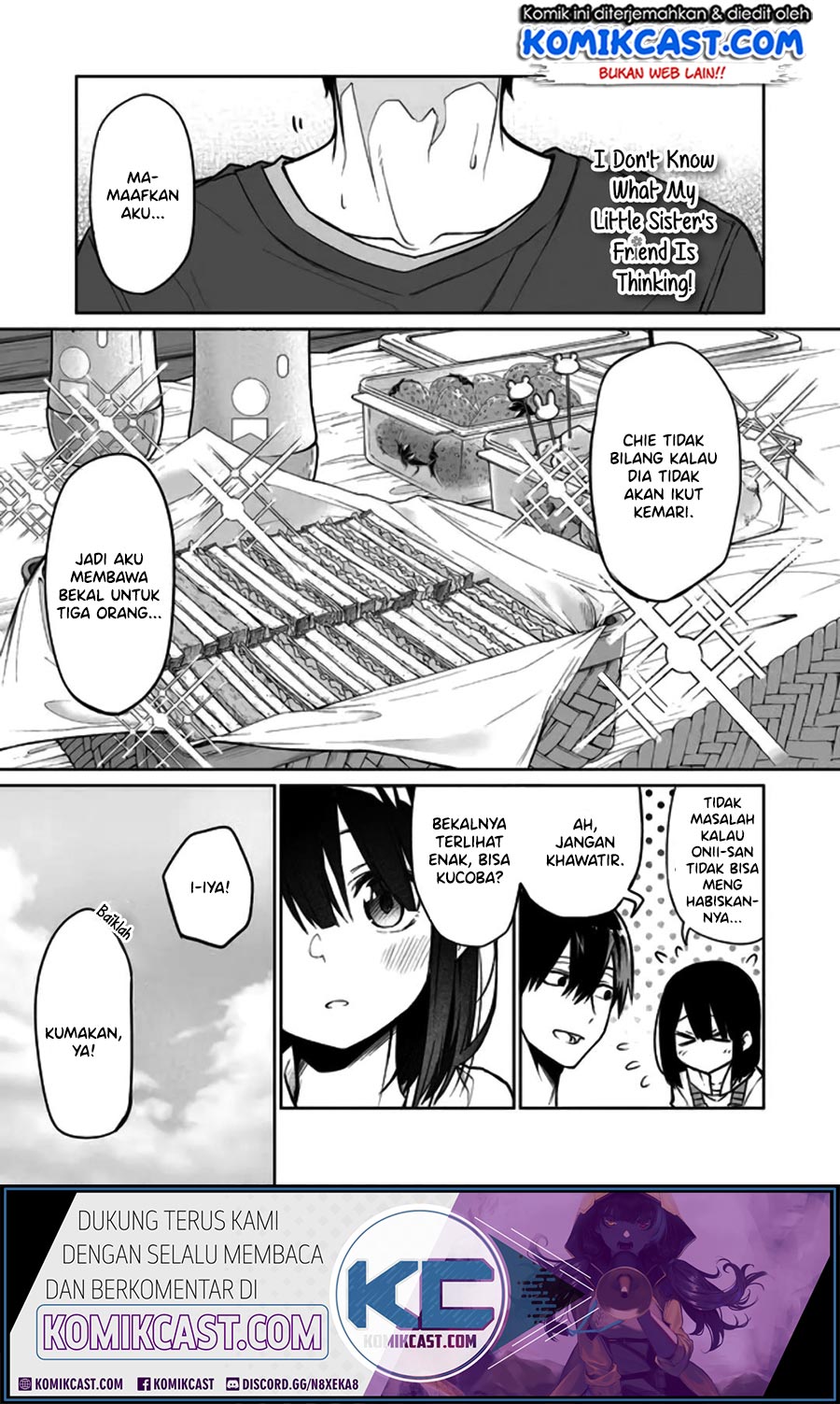 Baca Manga Imouto no Tomodachi ga Nani Kangaeteru no ka Wakaranai Chapter 9 Gambar 2