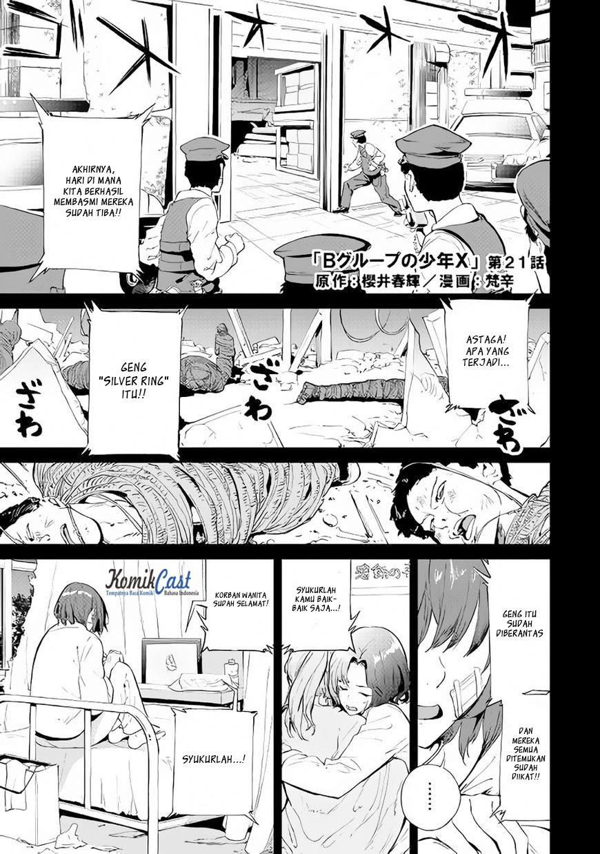 Baca Manga B Group no Shounen X Chapter 21 Gambar 2