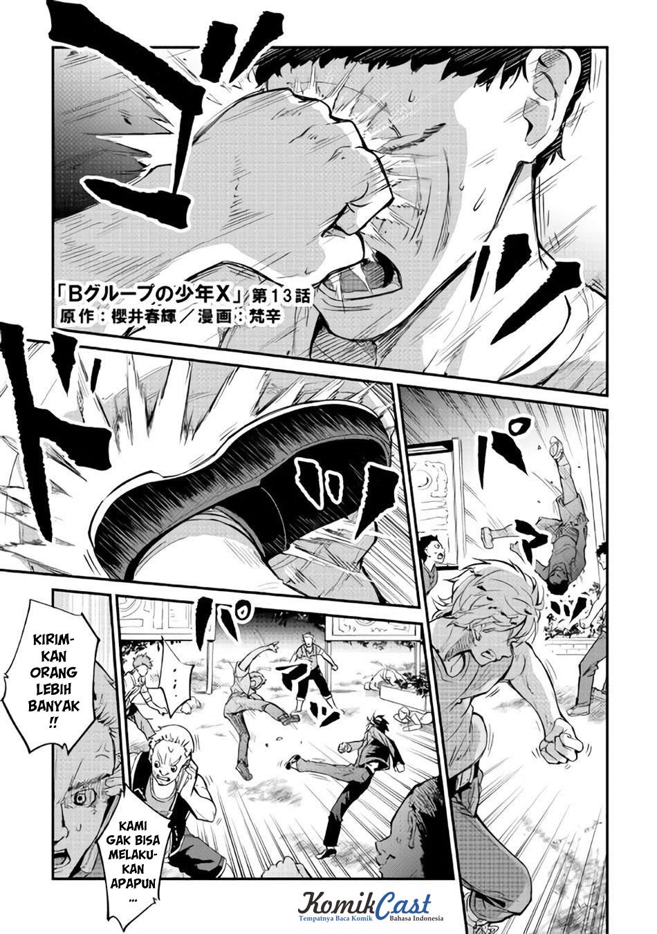 Baca Manga B Group no Shounen X Chapter 13 Gambar 2