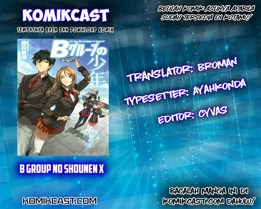 Baca Komik B Group no Shounen X Chapter 7 Gambar 1