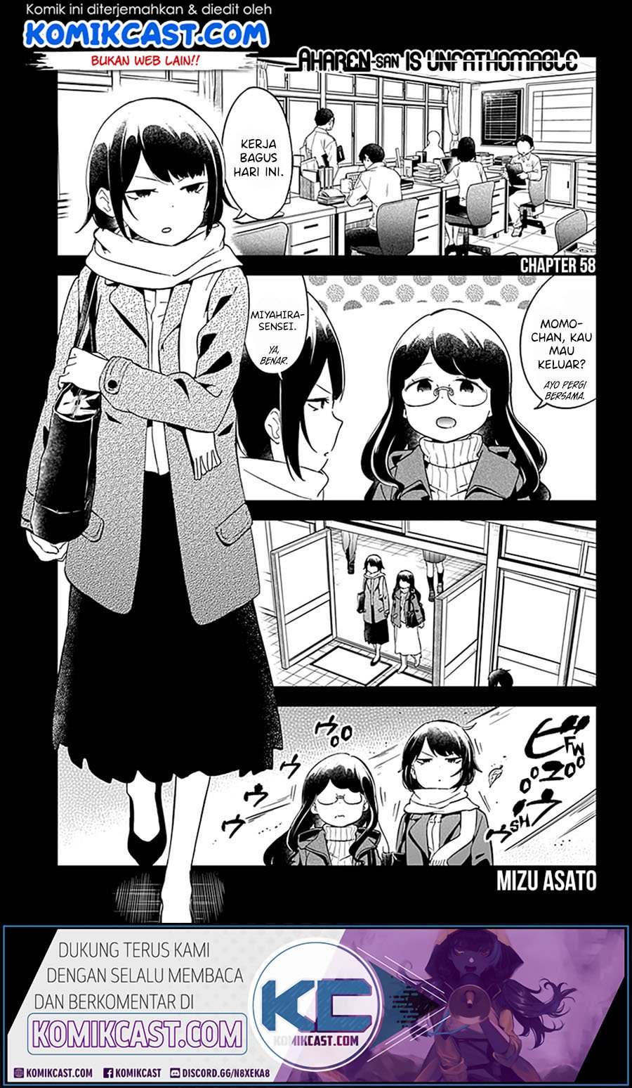 Aharen-san wa Hakarenai Chapter 58 Gambar 3