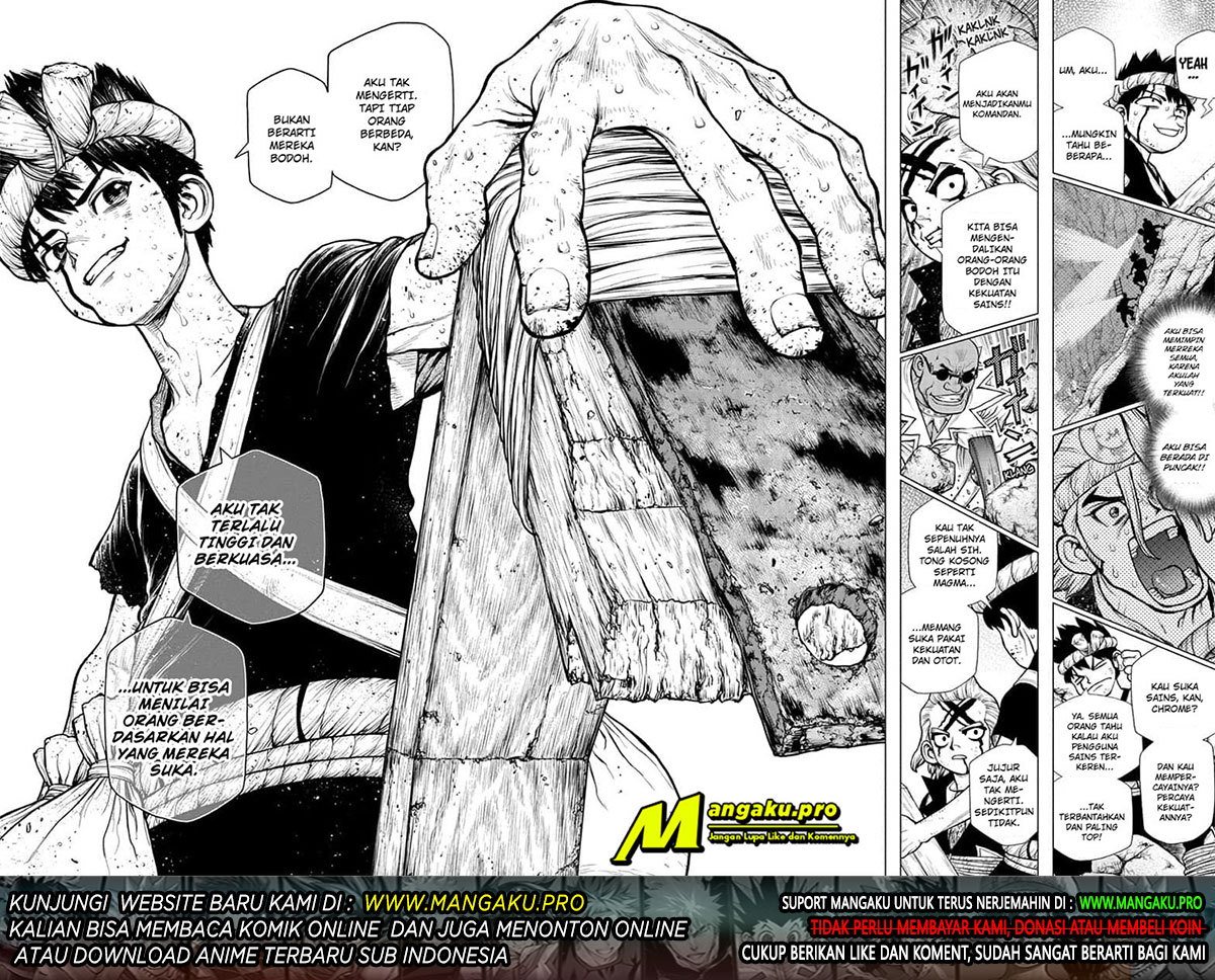 Dr. Stone Chapter 167 Gambar 15