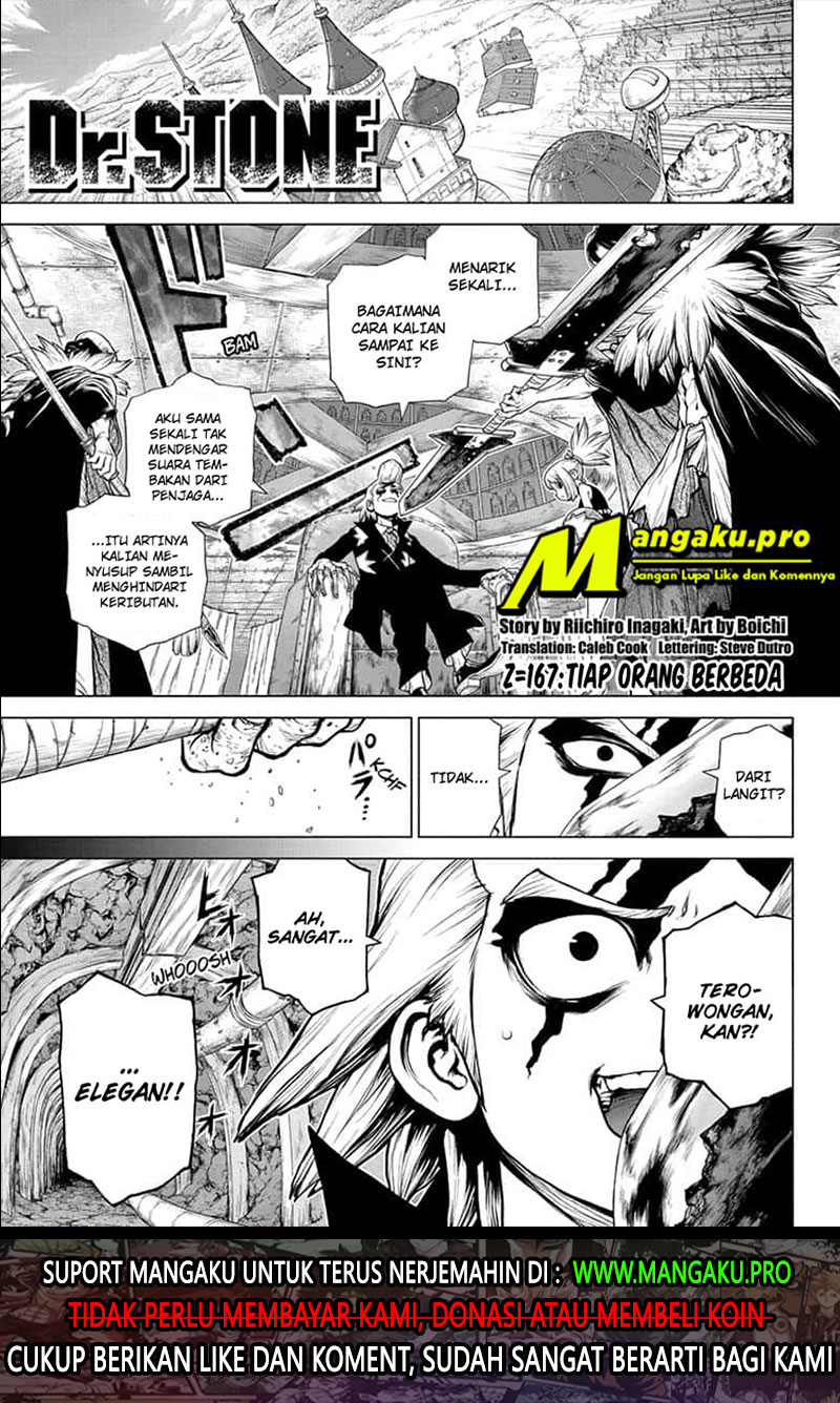 Baca Manga Dr. Stone Chapter 167 Gambar 2