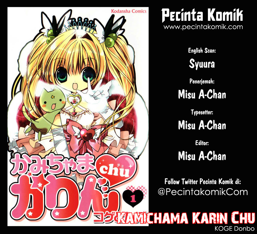 Baca Komik Kamichama Karin Chu Chapter 14 Gambar 1