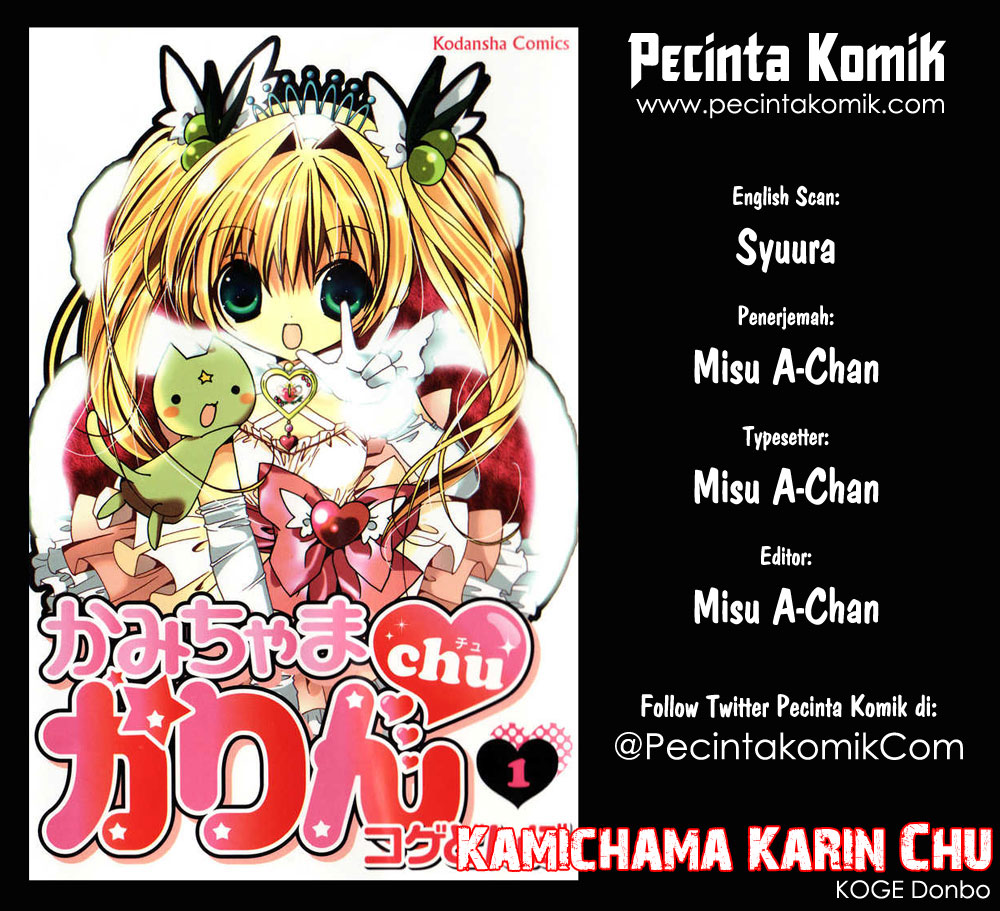 Baca Komik Kamichama Karin Chu Chapter 5 Gambar 1