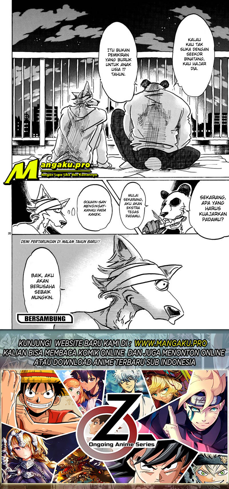 Beastars Chapter 85 Gambar 20