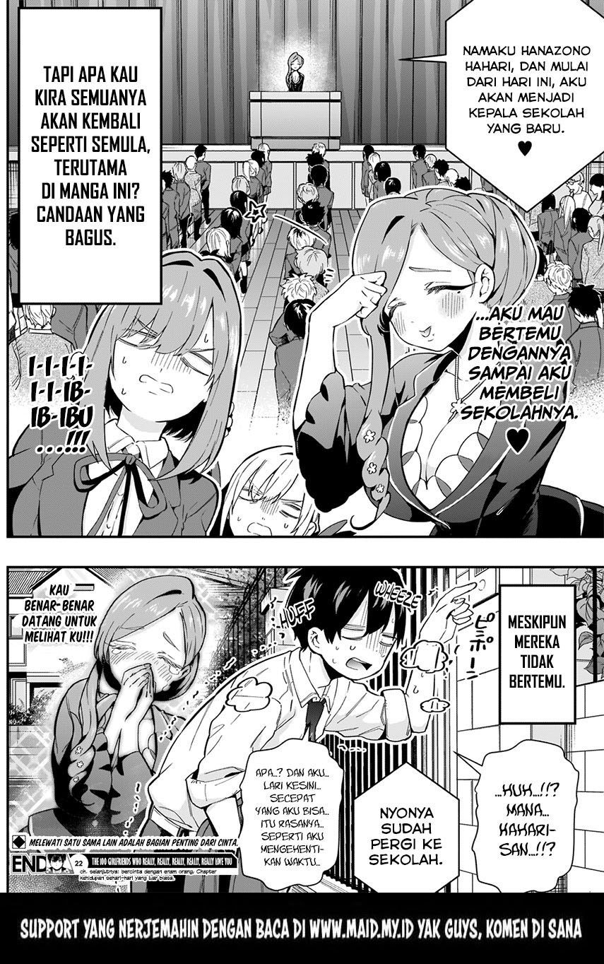 Kimi no Koto ga Dai Dai Dai Dai Daisuki na 100-ri no Kanojo Chapter 22 Gambar 24