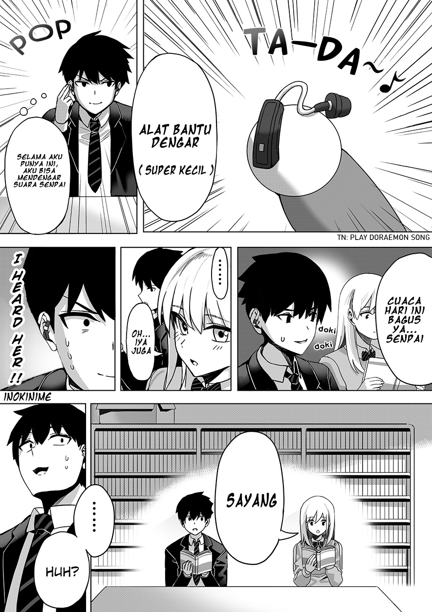 Komik Senpai no Koe ga Chiisa Sugirunode Hochouki o Tsukete Mitara, Itsunomanika Ore ni Shinuhodo Derete Ita Hanashi Chapter 00-End Gambar 3