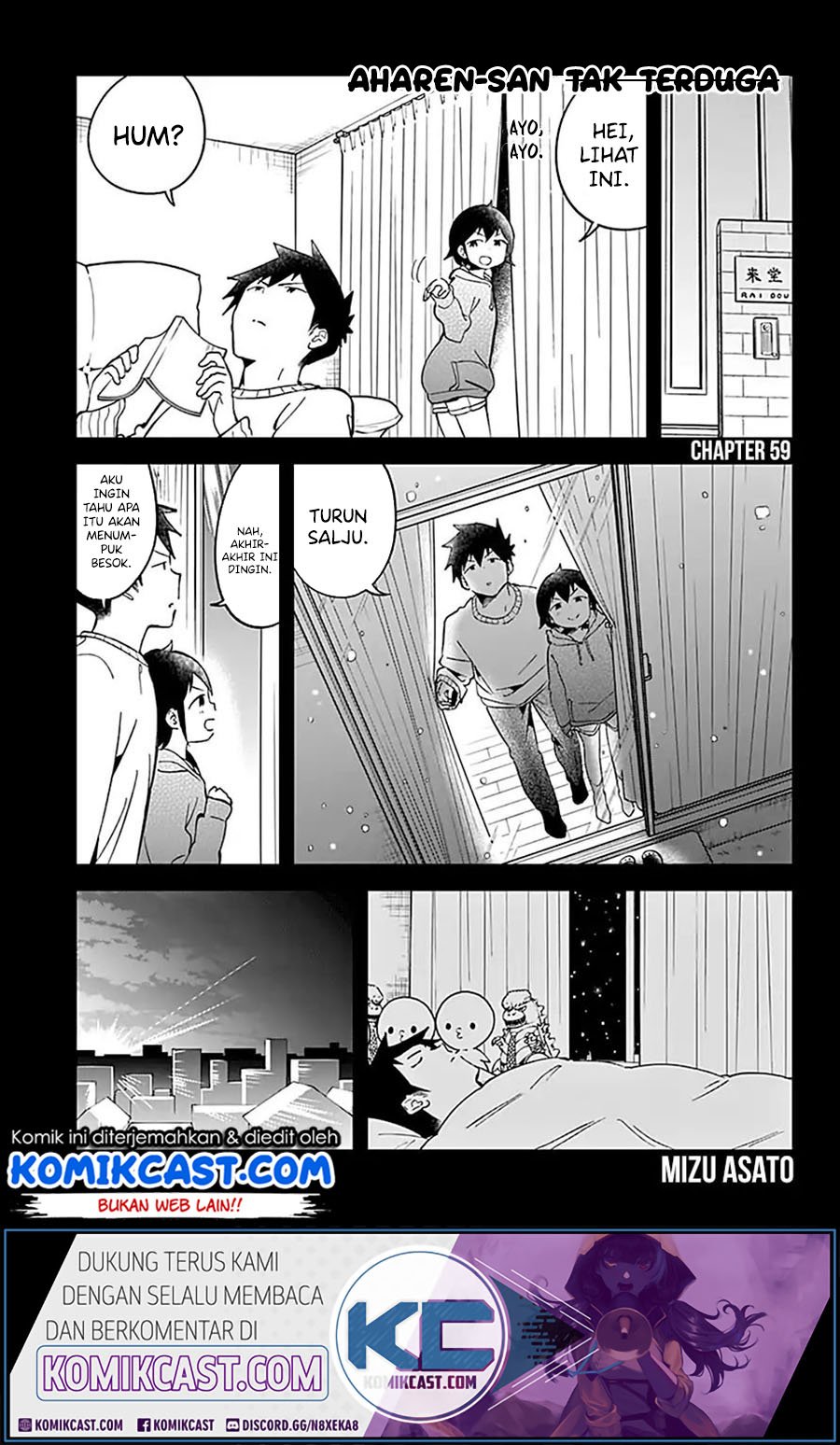 Baca Manga Aharen-san wa Hakarenai Chapter 59 Gambar 2