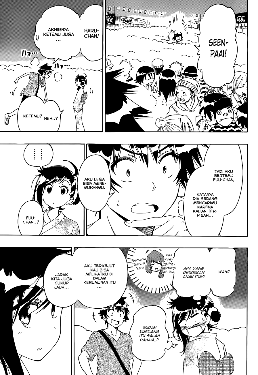 Nisekoi Chapter 108 Gambar 9