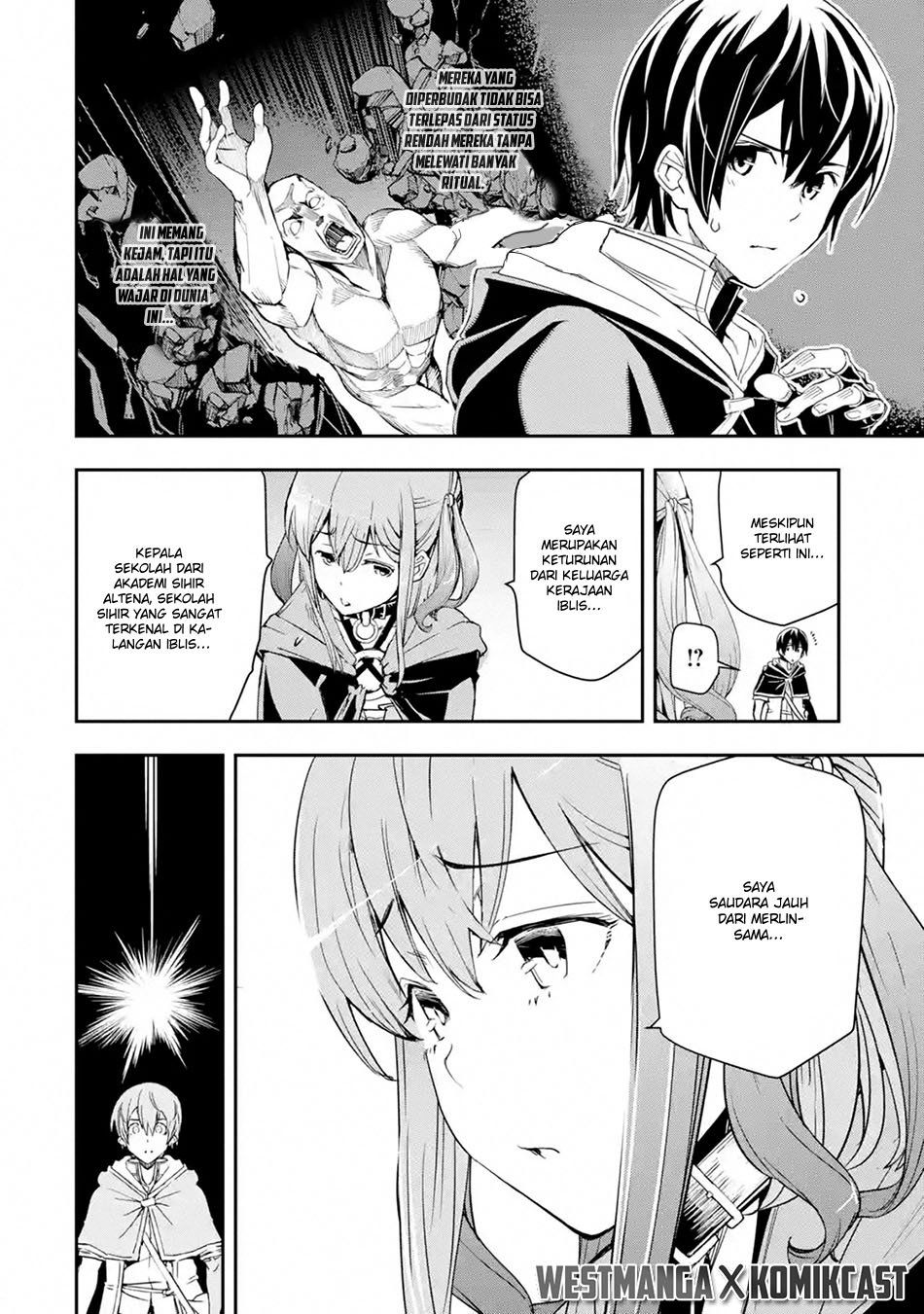 Rakudai Kenja Gakuin no Msou ~ Nidome no Tensei, S Rank Cheat Majutsushi Boukenroku Chapter 6.1 Gambar 11