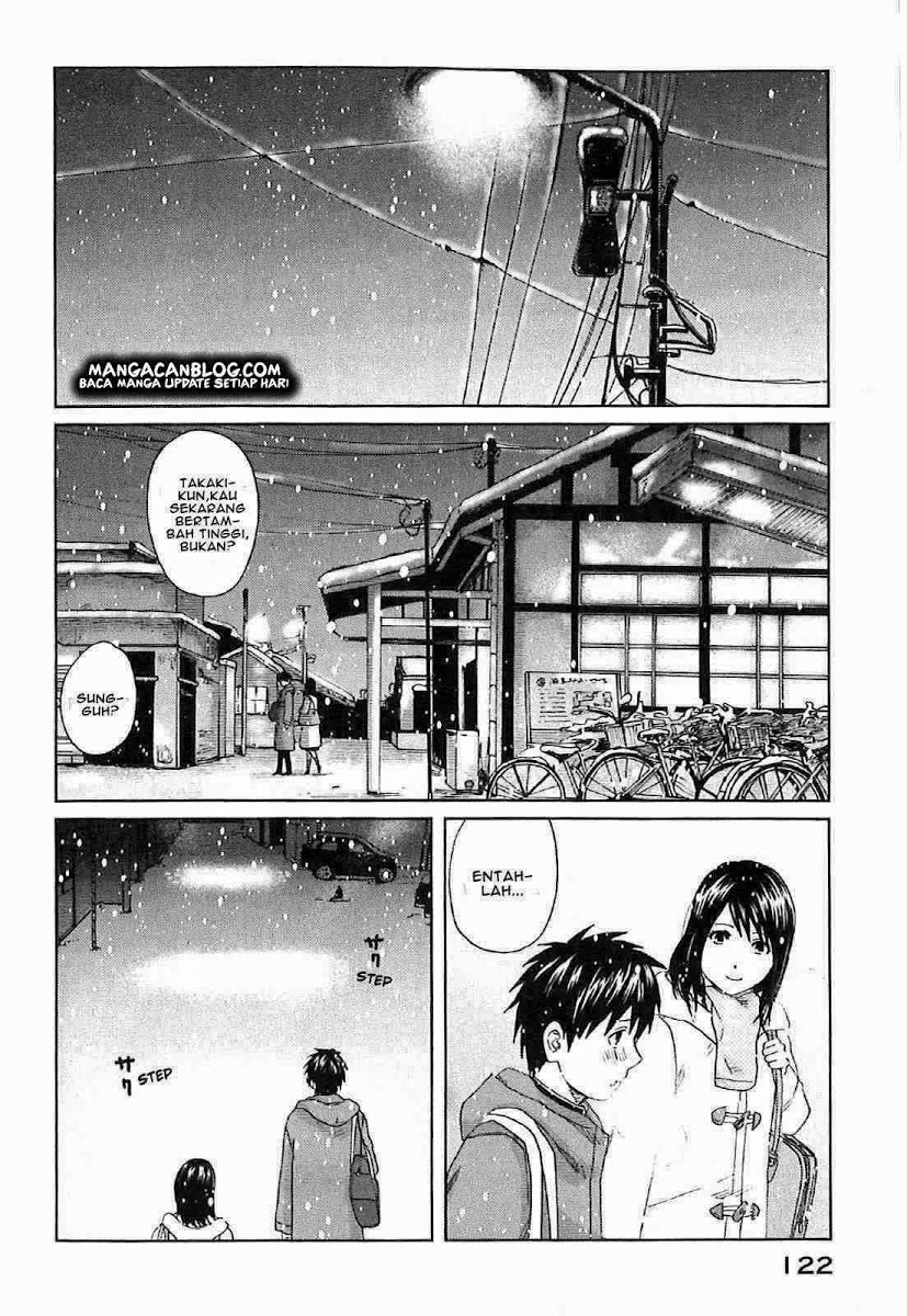 Byousoku 5 Centimeter Chapter 3 Gambar 11