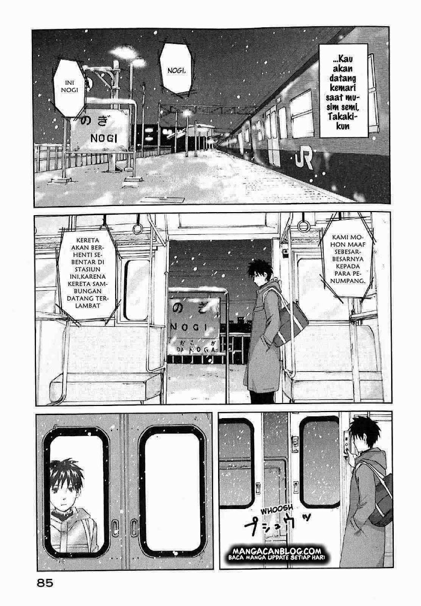 Byousoku 5 Centimeter Chapter 2 Gambar 20