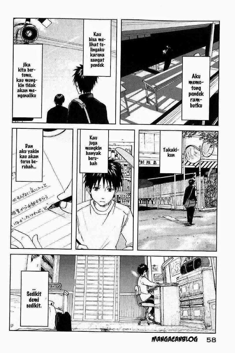 Byousoku 5 Centimeter Chapter 1 Gambar 62