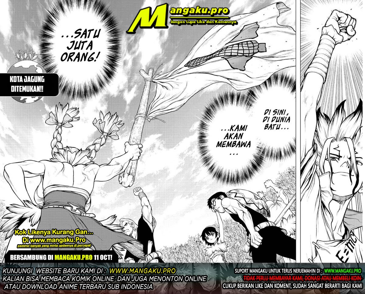 Dr. Stone Chapter 168 Gambar 20