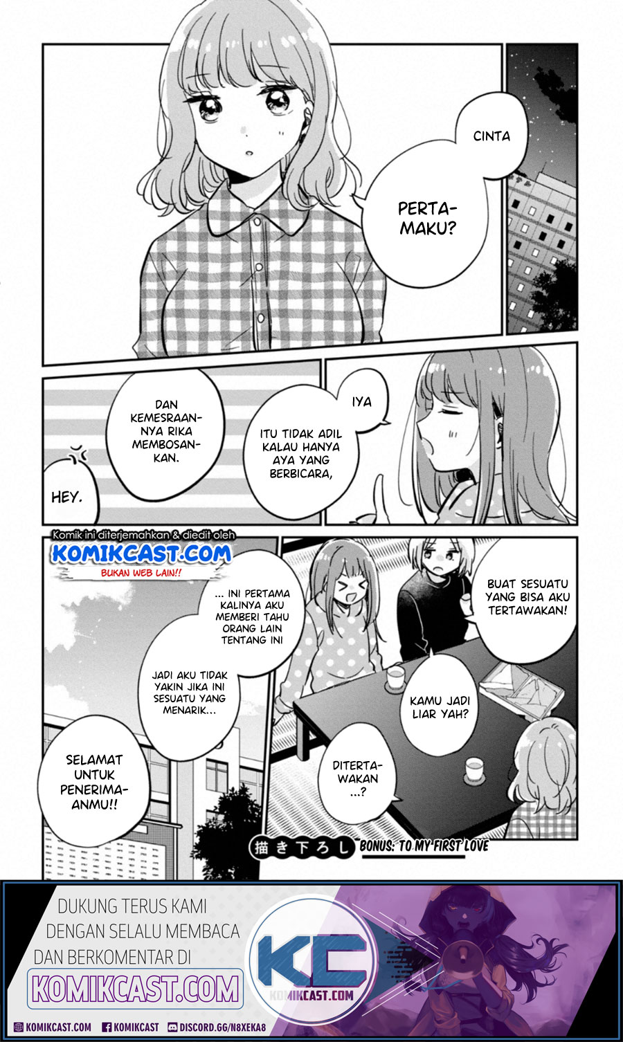 Baca Manga It’s Not Meguro-san’s First Time Chapter 30.5 Gambar 2