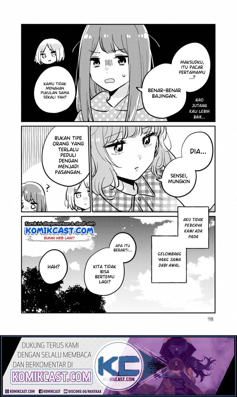 It’s Not Meguro-san’s First Time Chapter 30.5 Gambar 7