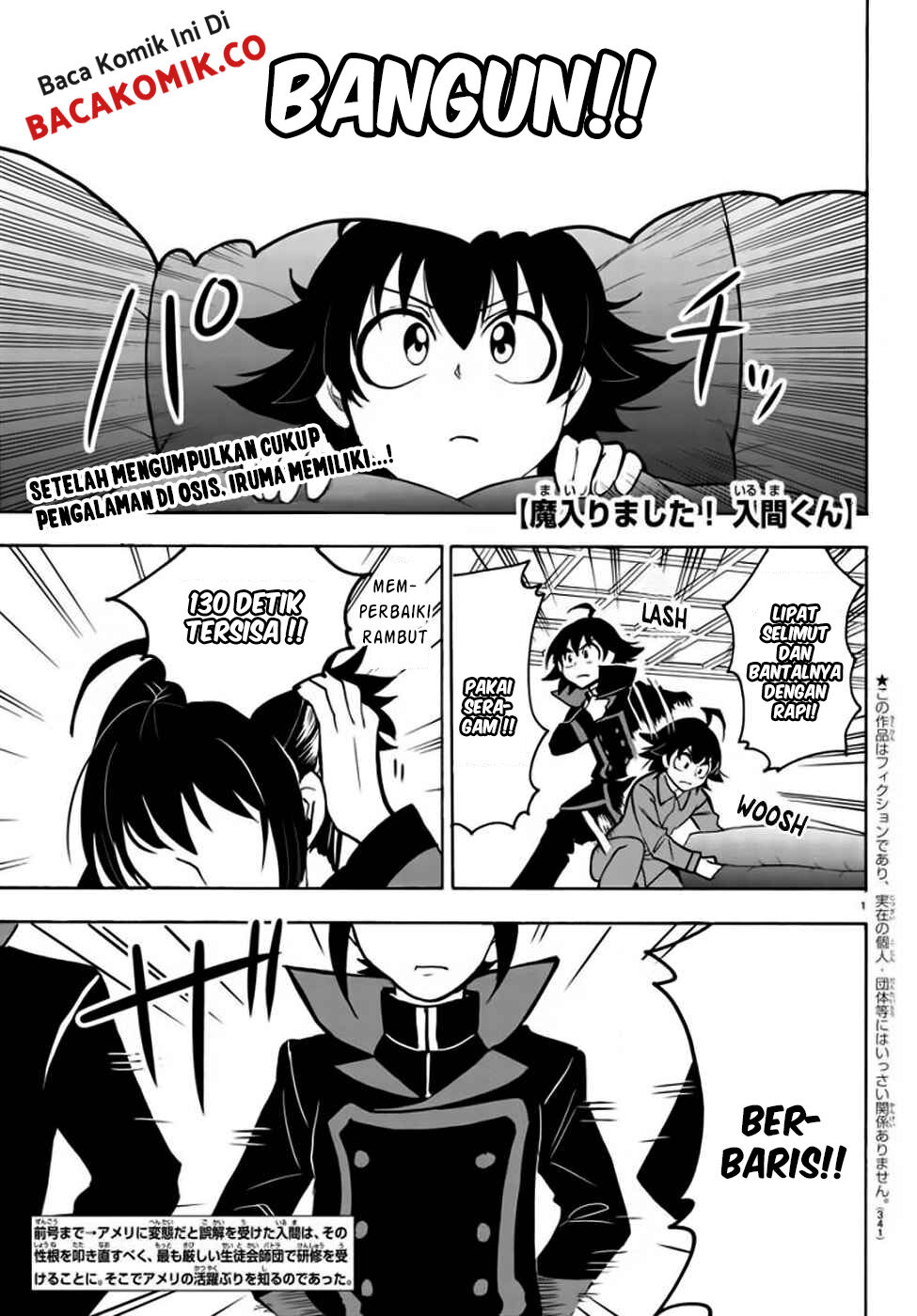 Baca Manga Mairimashita! Iruma-kun Chapter 48 Gambar 2