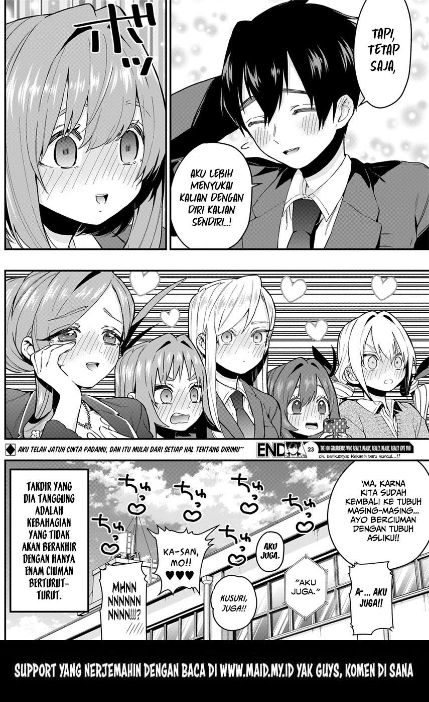 Kimi no Koto ga Dai Dai Dai Dai Daisuki na 100-ri no Kanojo Chapter 23 Gambar 23