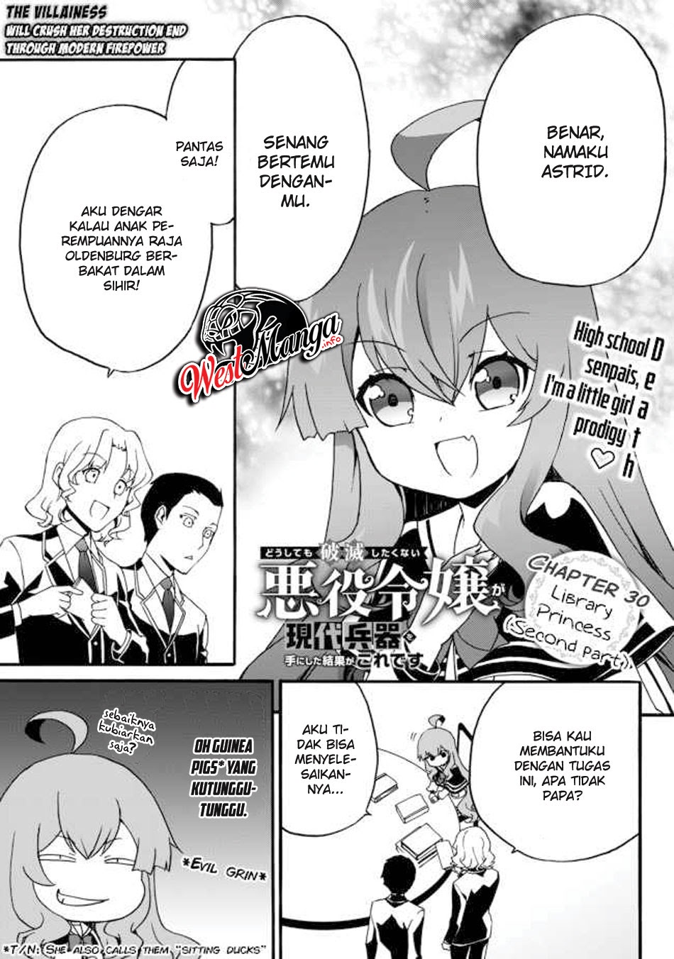 The Villainess Will Crush Her Destruction End Through Modern Firepower Chapter 30 Gambar 3